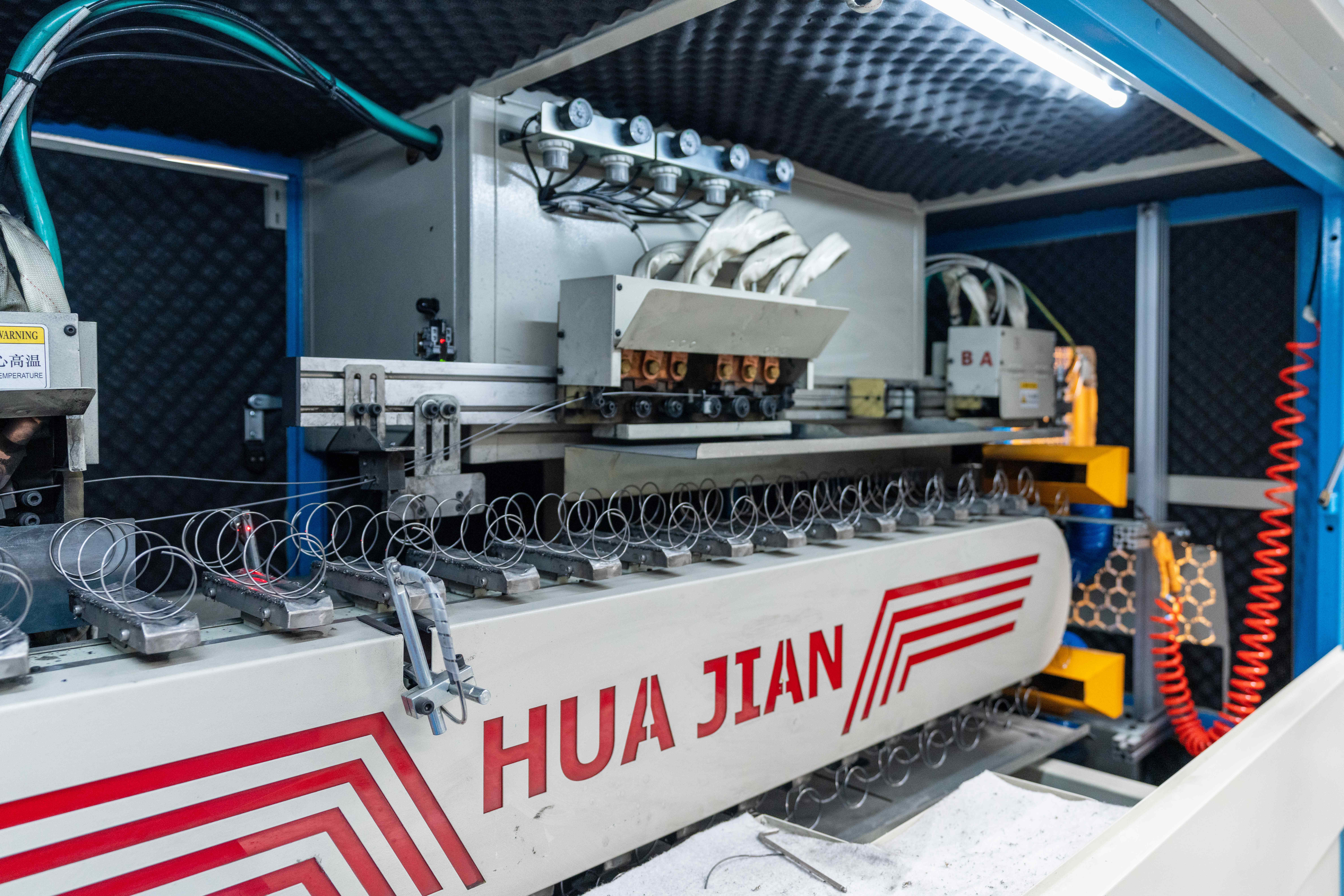 DUAL WIRE POCKET SPRING MACHINE